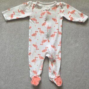 Bundle of Flamingo Theme Baby Girl 6-12 Months